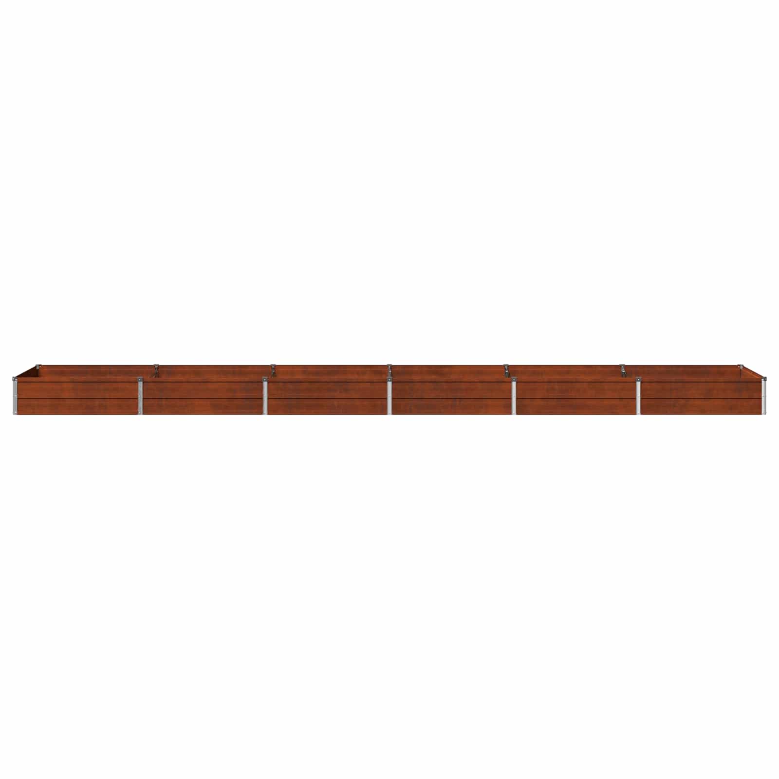 Verhoogd Tuinbed Roestig 480 x 80 x 24 cm corton image 3
