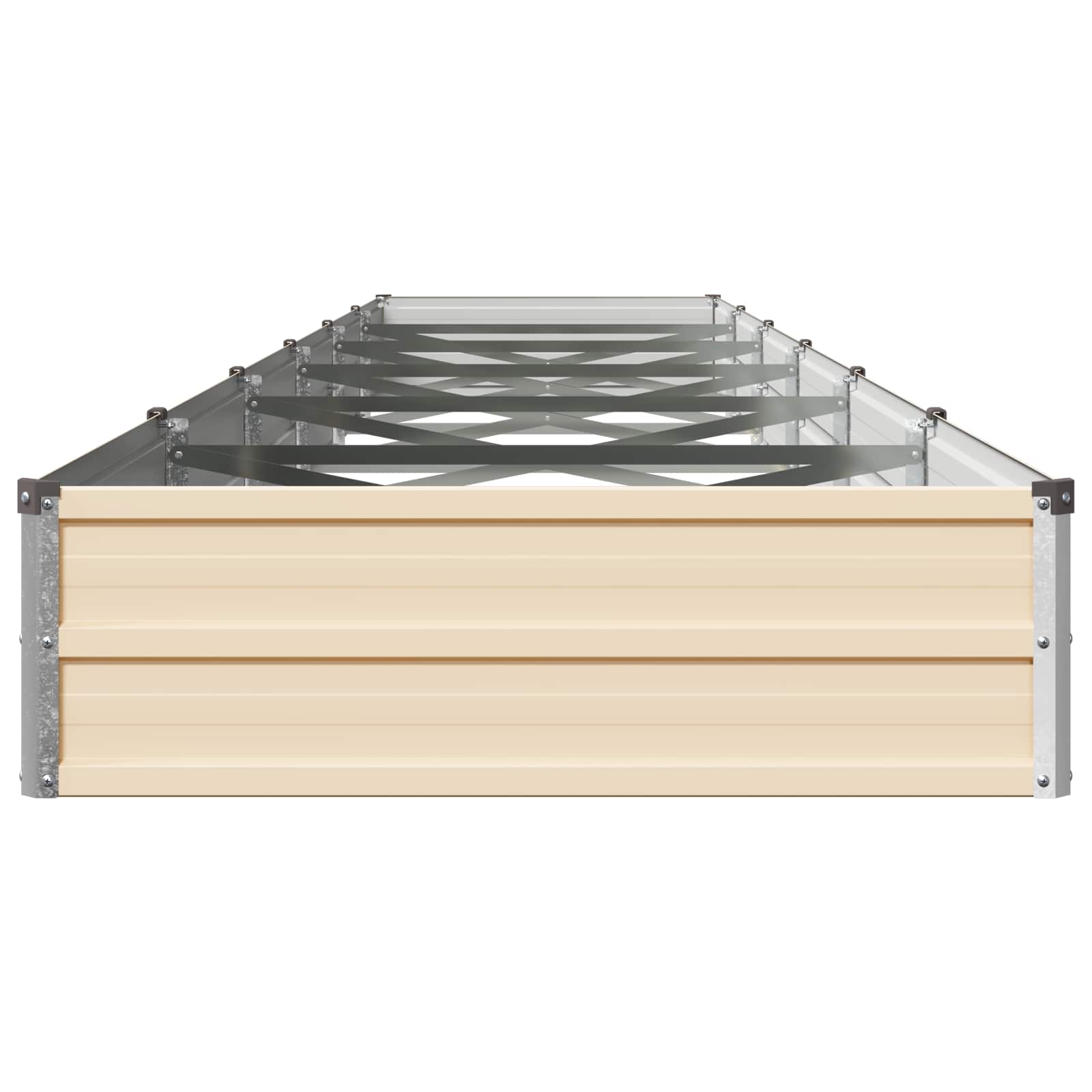 Verhoogd Tuinbed Ivoor 480 x 80 x 24 cm koudgewalst staal image 3