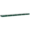 vidaXL T&otilde;stetud Aiapeenar Roheline 600 x 80 x 24 cm k&uuml;lmvalatud teras
