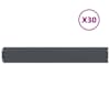 vidaXL Murupiire 30 tk 15 x 103 cm Teras Antratsiit