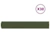 vidaXL Murupiire 30 tk 15 x 103 cm Teras Oliiviroheline