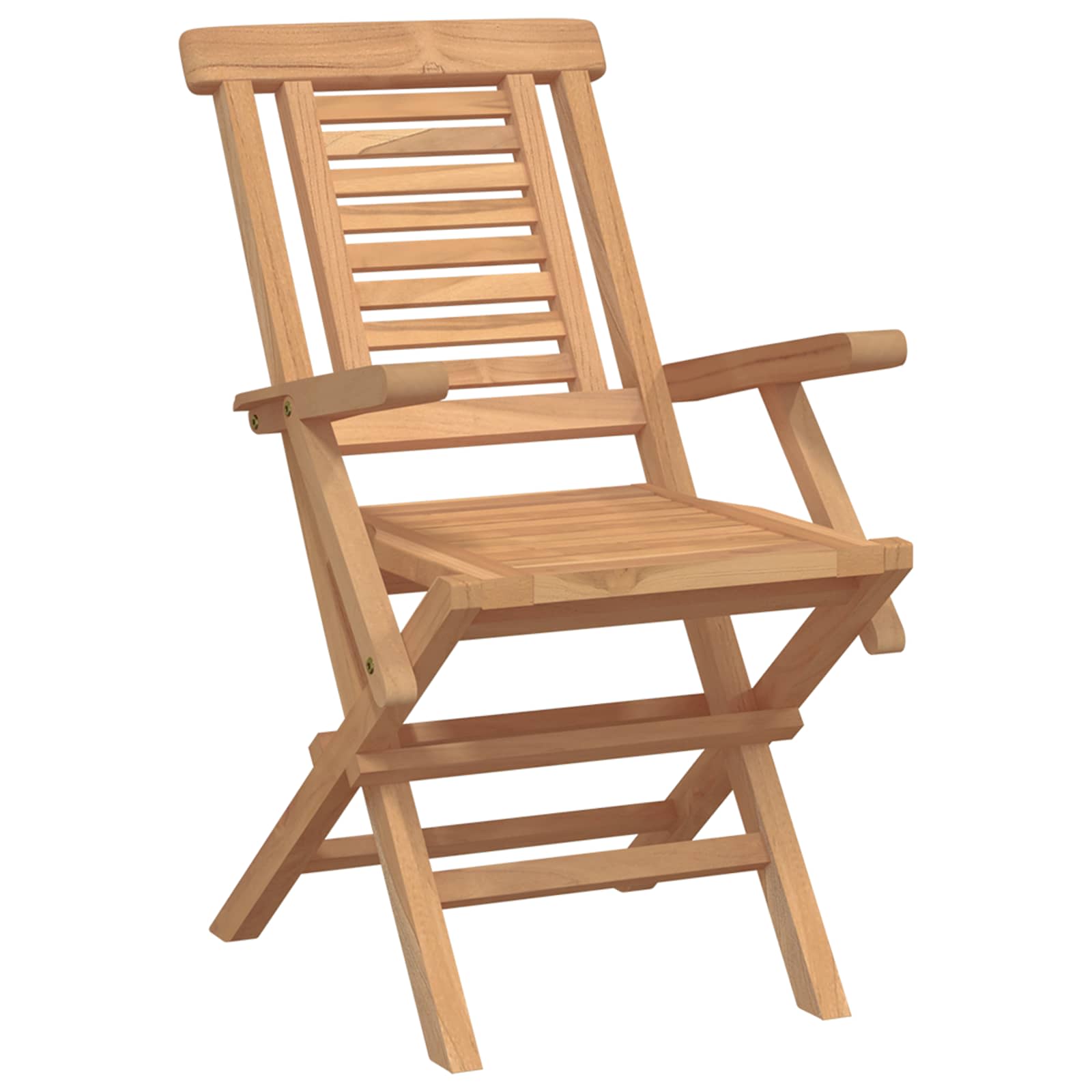 Tuinset 3 st Bruin Massief Teak Hout image 4