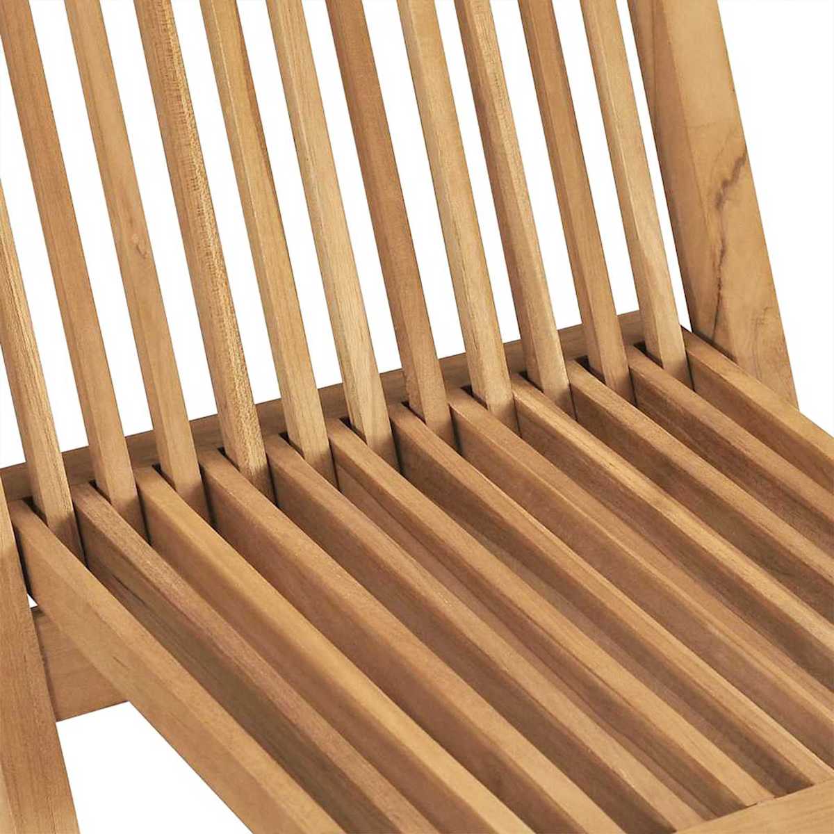 Have Sæt 5 stk. Brun Massiv Teak Træ - Billede 7