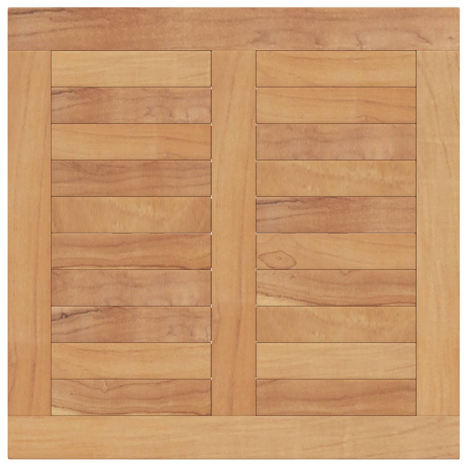 Tuinset 3 st Bruin Massief Teak Hout image 6