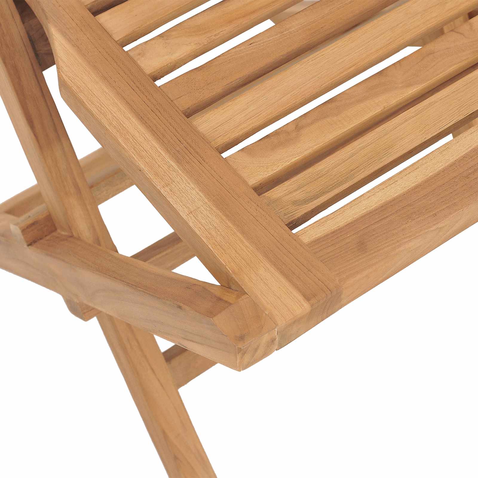vidaXL Gartenset 3 stk. Braun Massivholz Teak – Bild 7