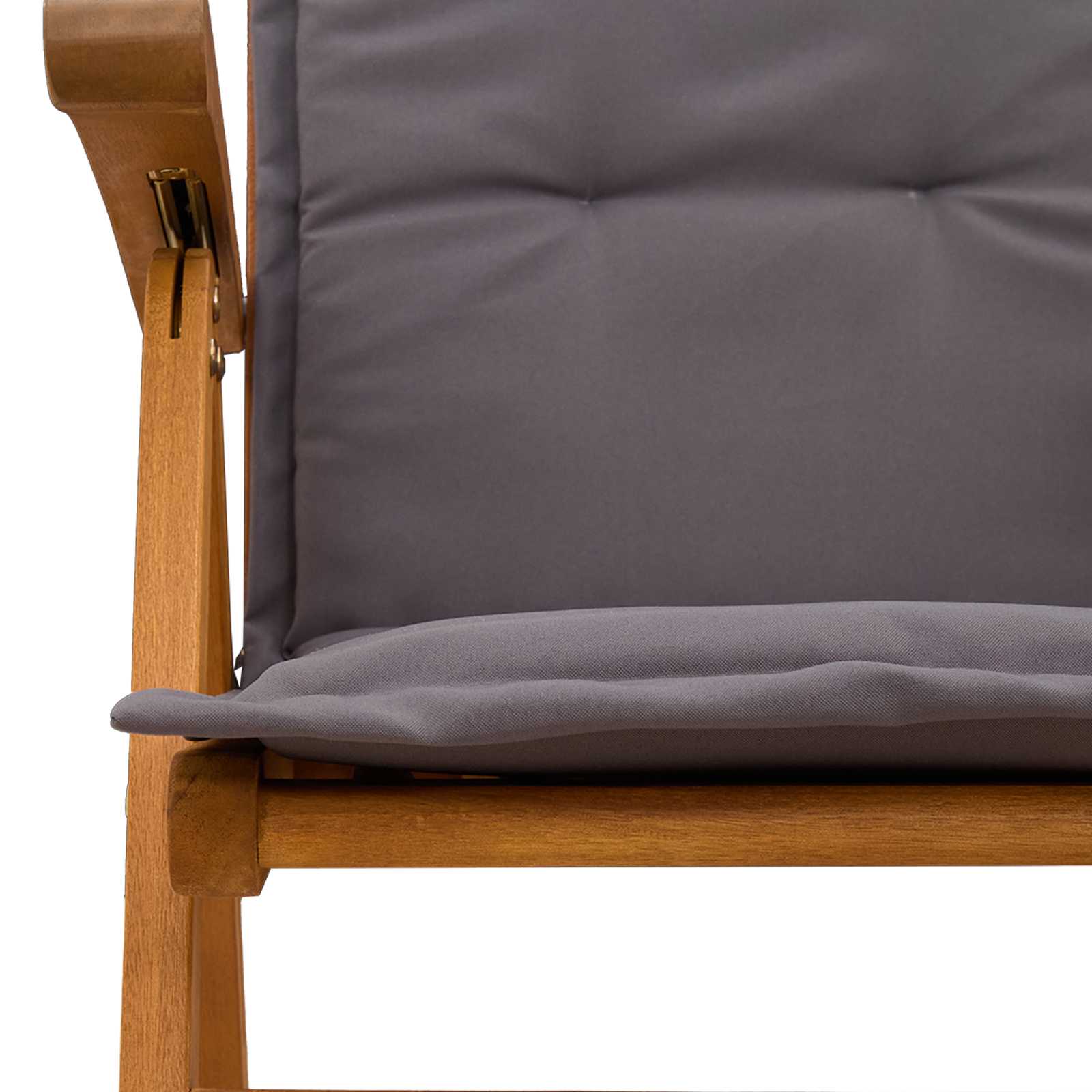 Recliner Tuinstoelen 4 st Naturel Massief Acaciahout image 5