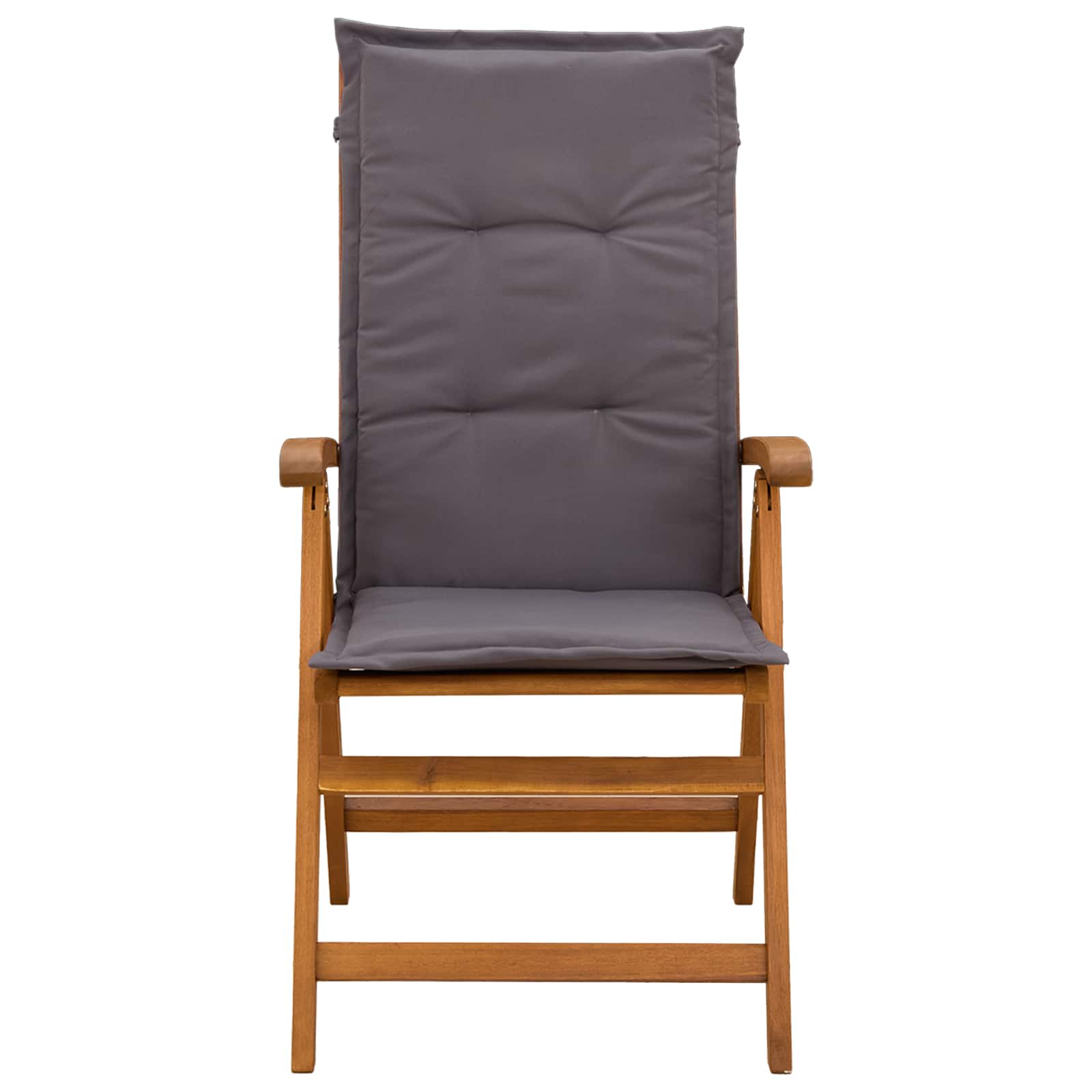 Recliner Tuinstoelen 6 st Naturel Massief Acaciahout image 2