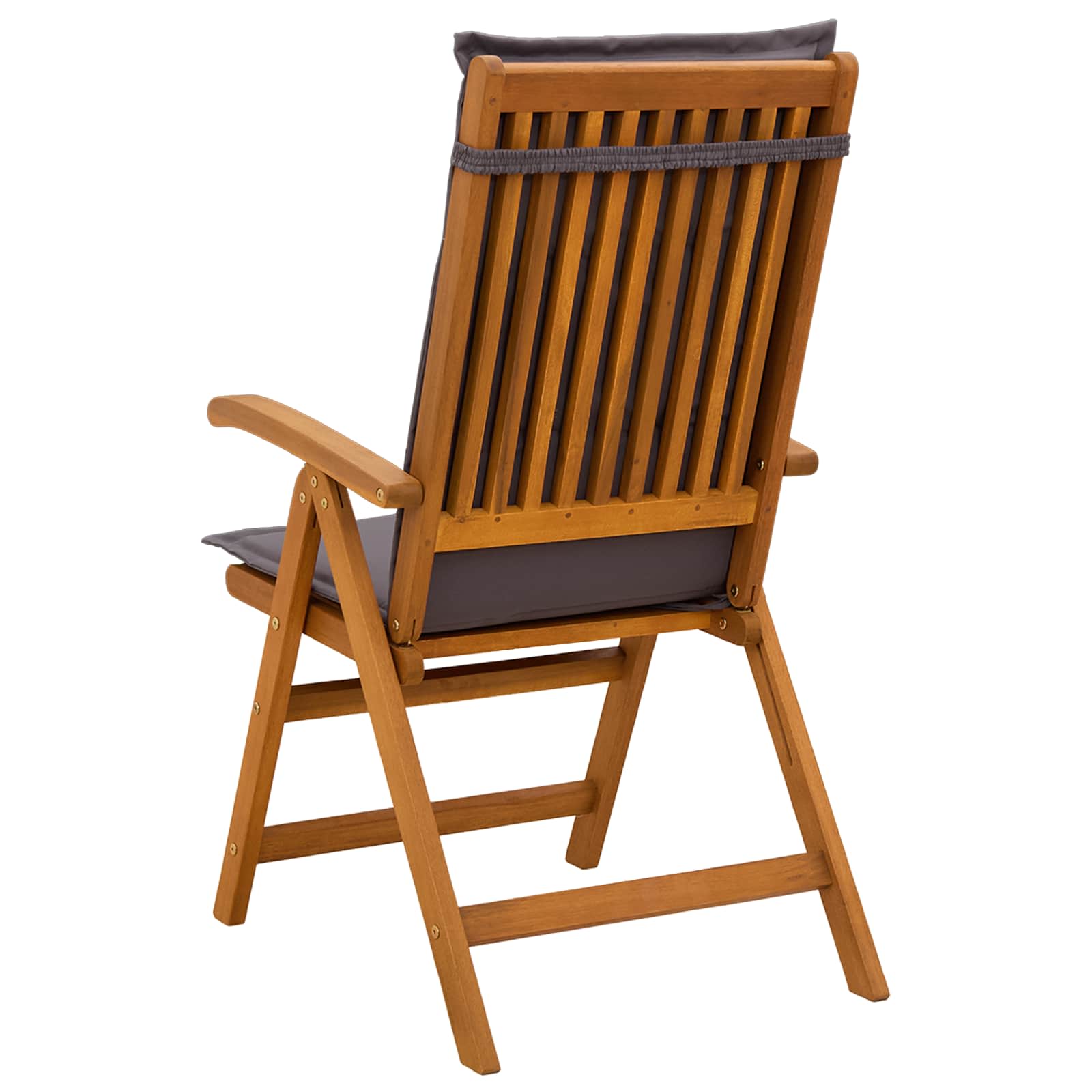 Recliner Tuinstoelen 8 st Naturel Massief Acaciahout image 3