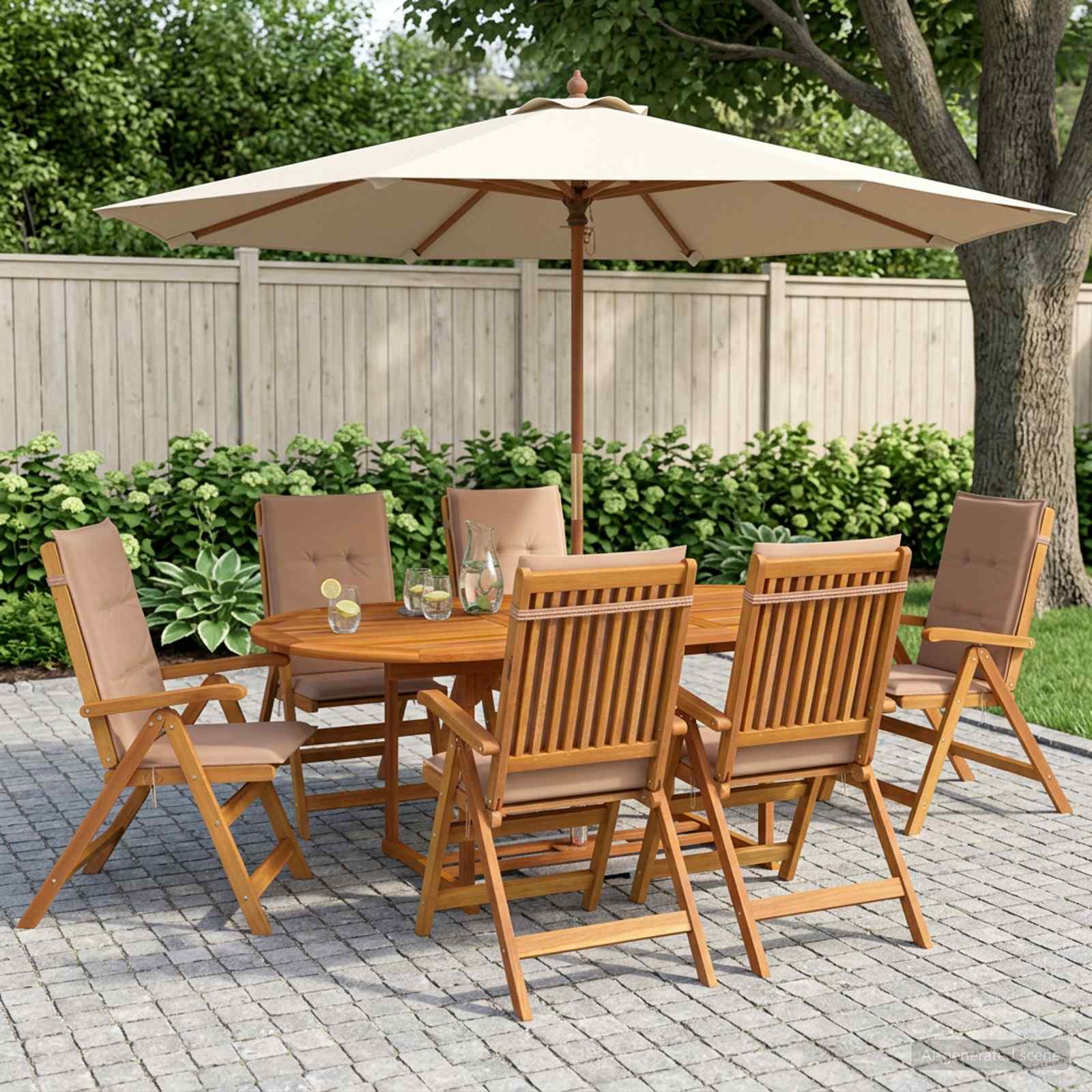 7 Piece Garden Dining Set — photo 1 of 11