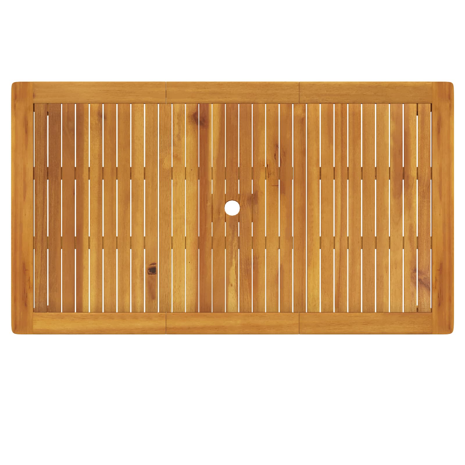 5-delige tuin eetset Naturel Massief Acaciahout image 6
