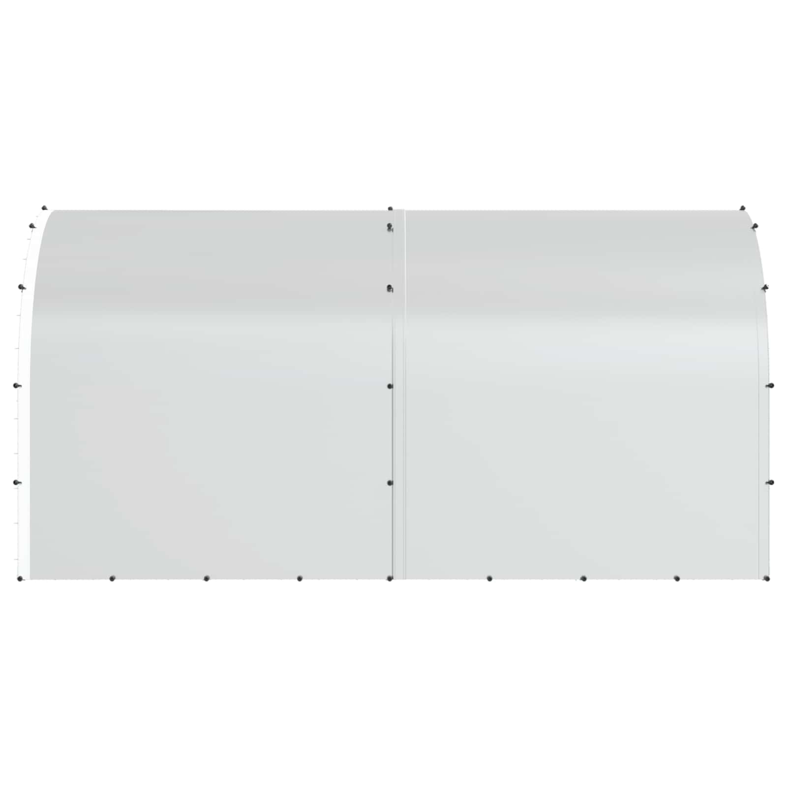 Kippenhok zilver 400 x 200 x 200 cm Gegalvaniseerd staal image 4
