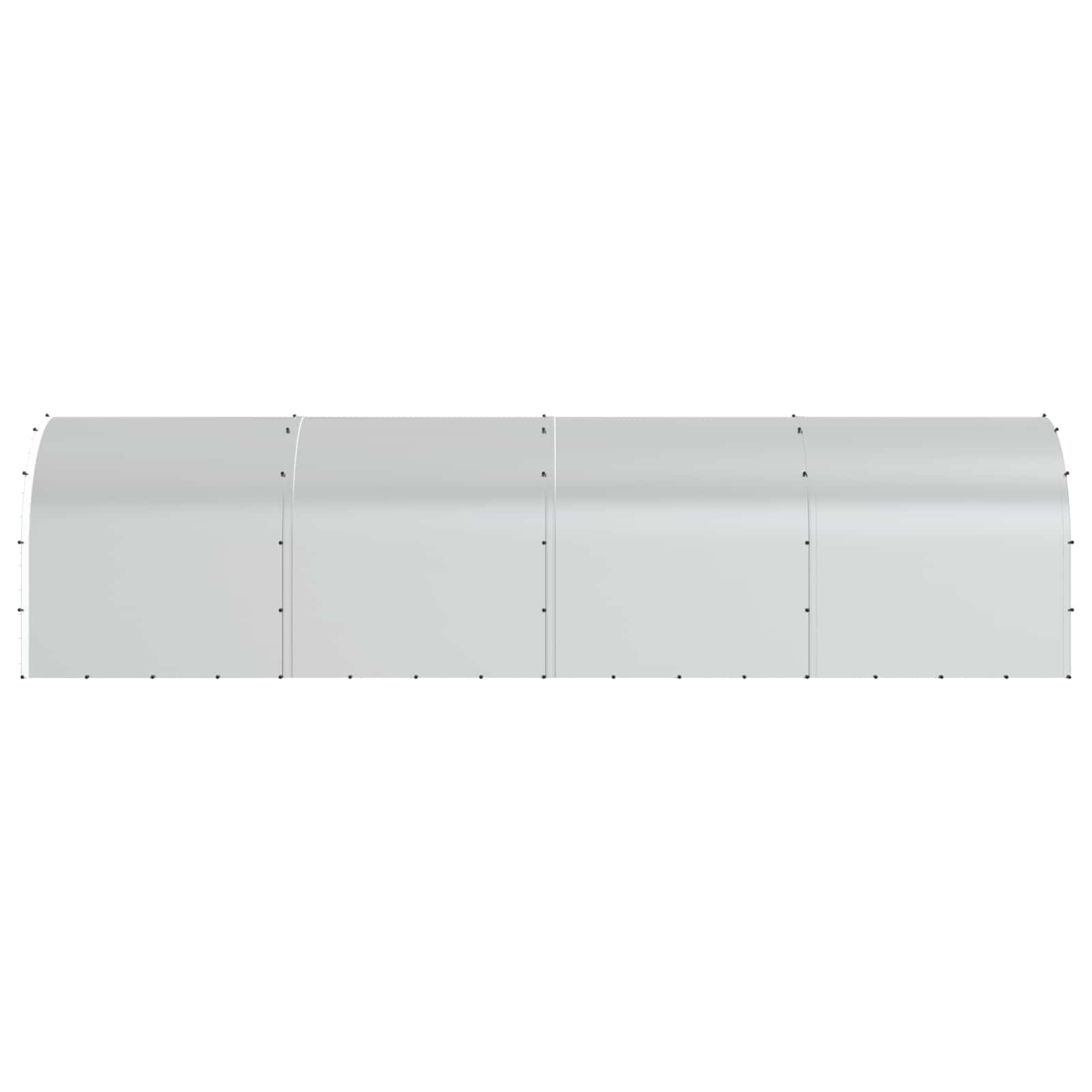 Kippenhok zilver 800 x 200 x 200 cm Gegalvaniseerd staal image 4
