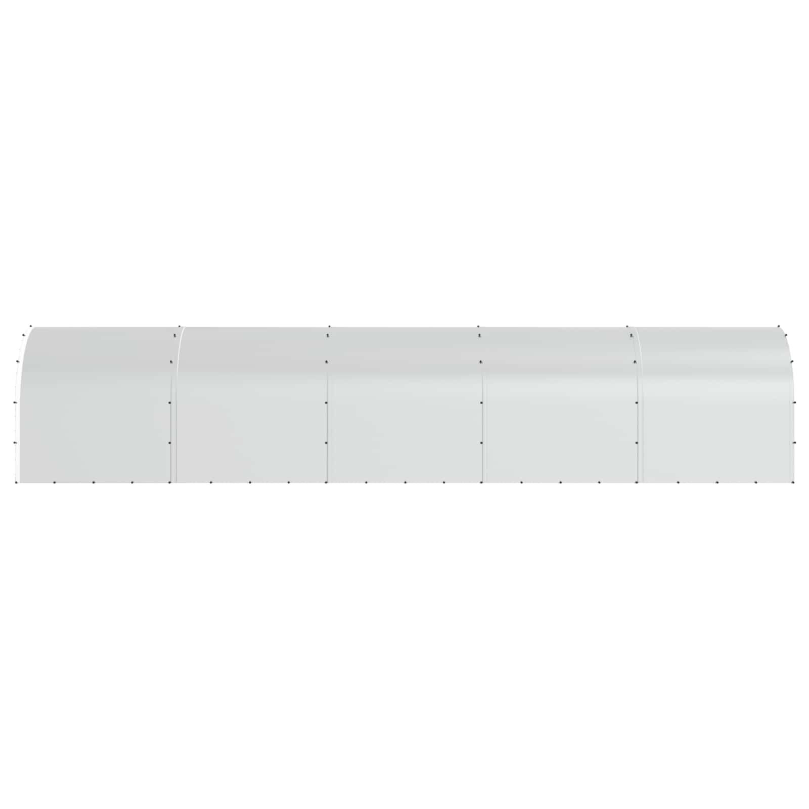 Kippenhok zilver 1000 x 200 x 200 cm Gegalvaniseerd staal image 4