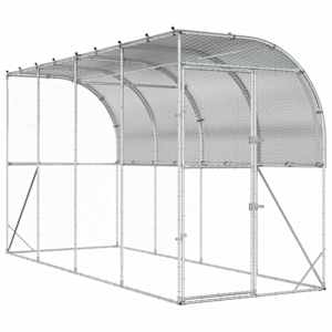 vidaXL Seina &auml;&auml;rne kana aed H&otilde;bedane 600 x 150 x 215 cm