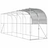 vidaXL Seina &auml;&auml;rne kana aed H&otilde;bedane 600 x 150 x 215 cm