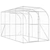 vidaXL Seina &auml;&auml;rne kana aed H&otilde;bedane 600 x 150 x 215 cm