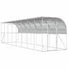 vidaXL Seina &auml;&auml;rne kana aed H&otilde;bedane 600 x 150 x 215 cm