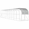 vidaXL Seina &auml;&auml;rne kana aed H&otilde;bedane 1000 x 200 x 215 cm