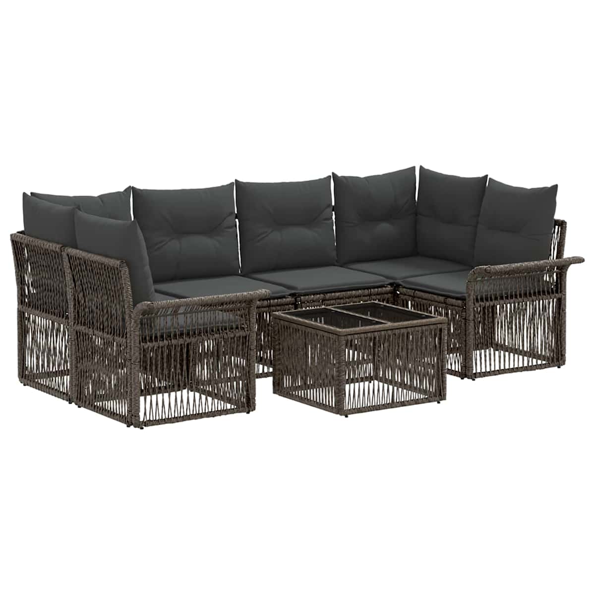 Havesofa Sæt 7 stk. polyrattan - Billede 2