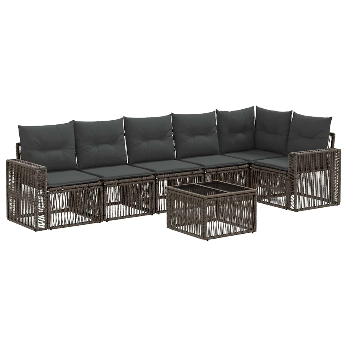Havesofa Sæt 7 stk. polyrattan - Billede 2