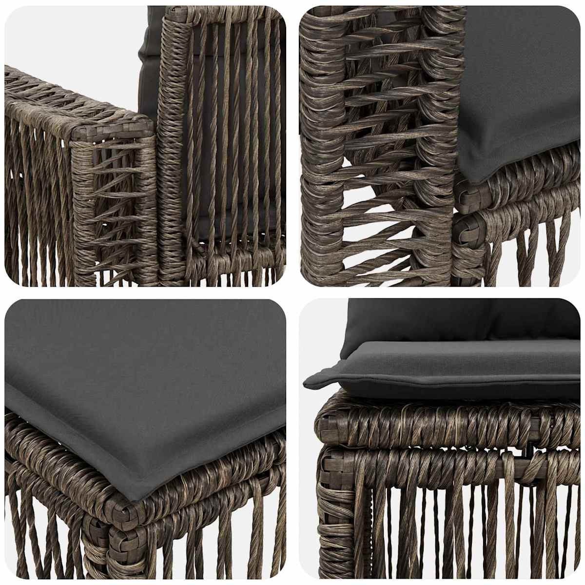 Havesofa Sæt 13 stk. polyrattan - Billede 7