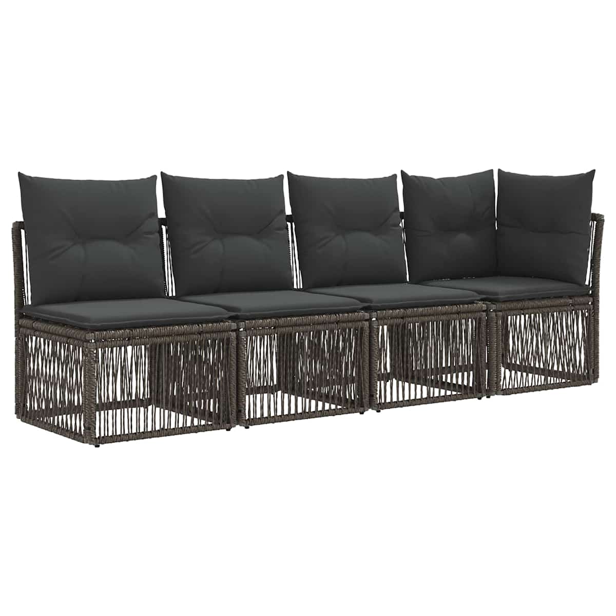 Havesofa Sæt 7 stk. 7-Antal sæder polyrattan - Billede 5