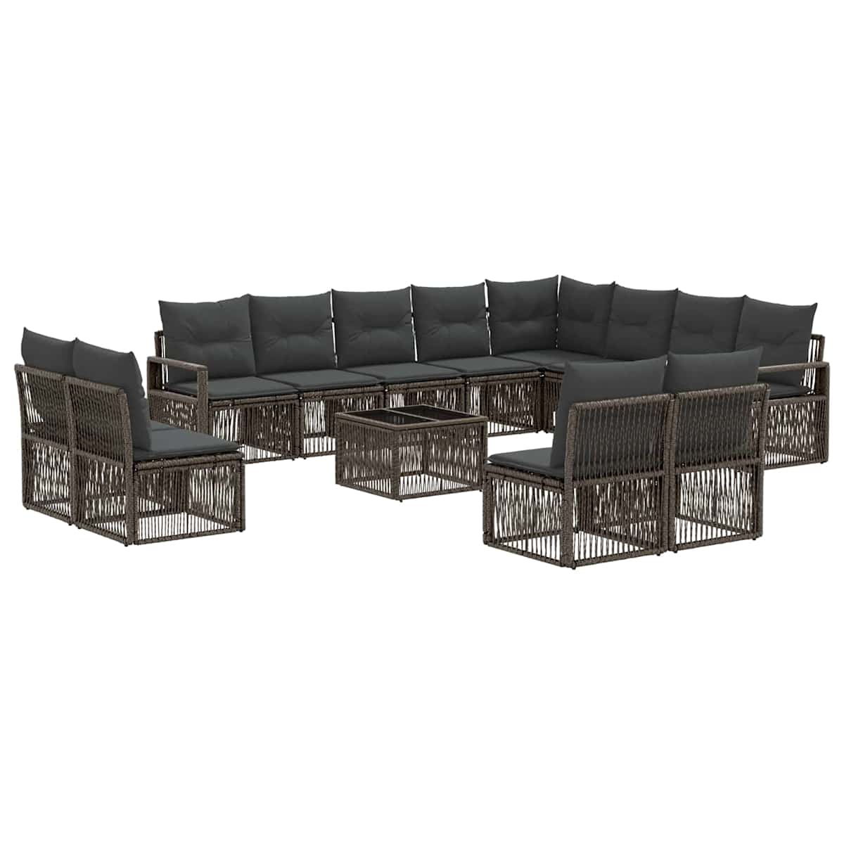Havesofa Sæt 13 stk. polyrattan - Billede 2