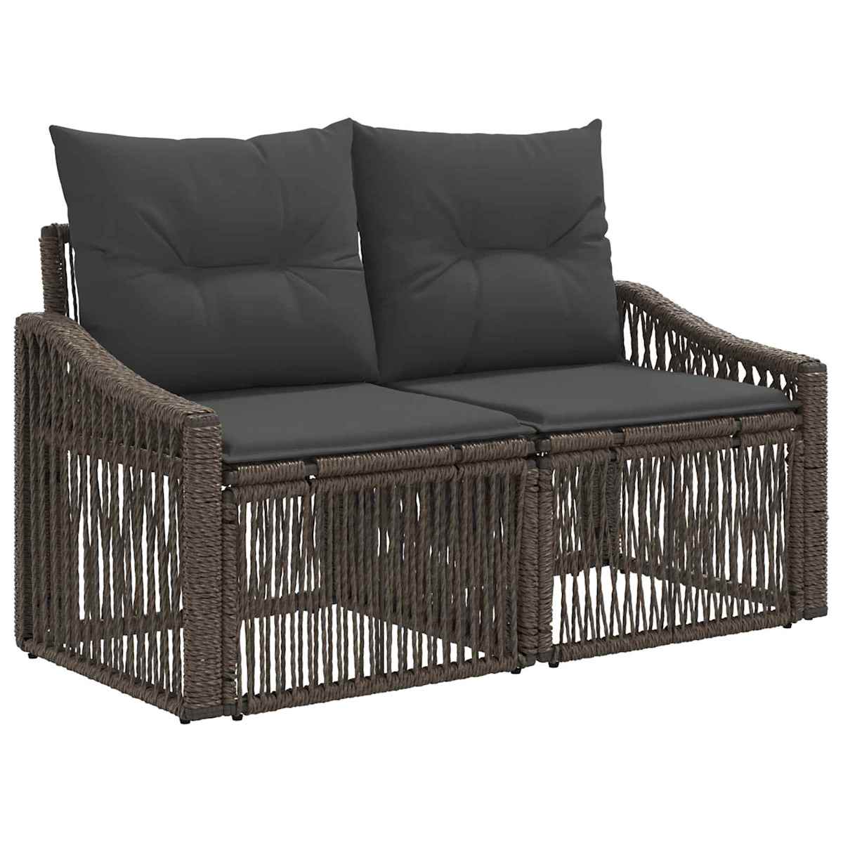Havesofa Sæt 7 stk. 7-Antal sæder polyrattan - Billede 4