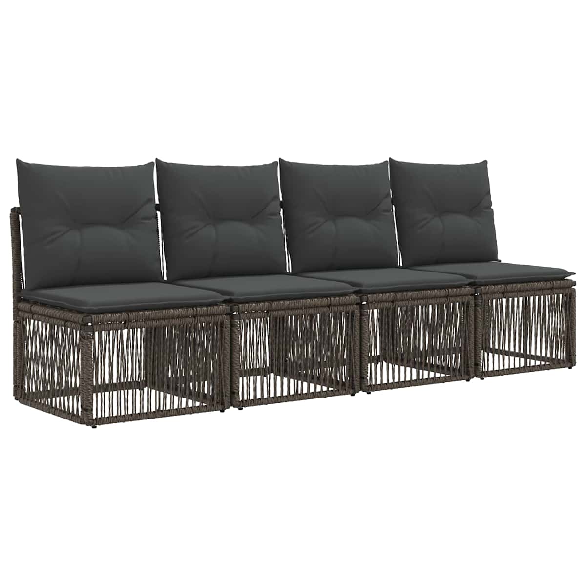 Havesofa Sæt 8 stk. 8-Antal sæder polyrattan - Billede 4