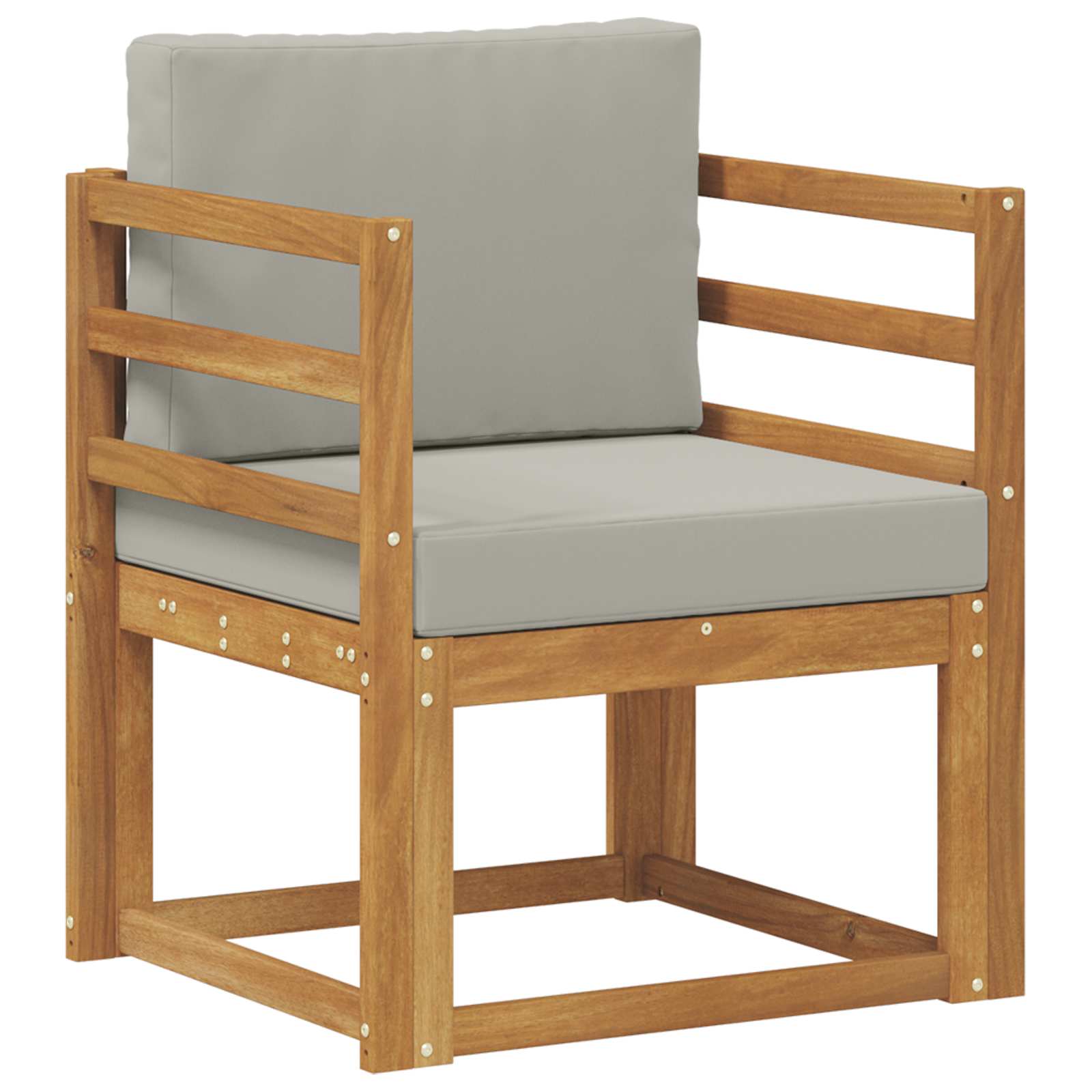 Thumbnail - vidaXL Outdoor-Sofa Massives Akazienholz und Polyester