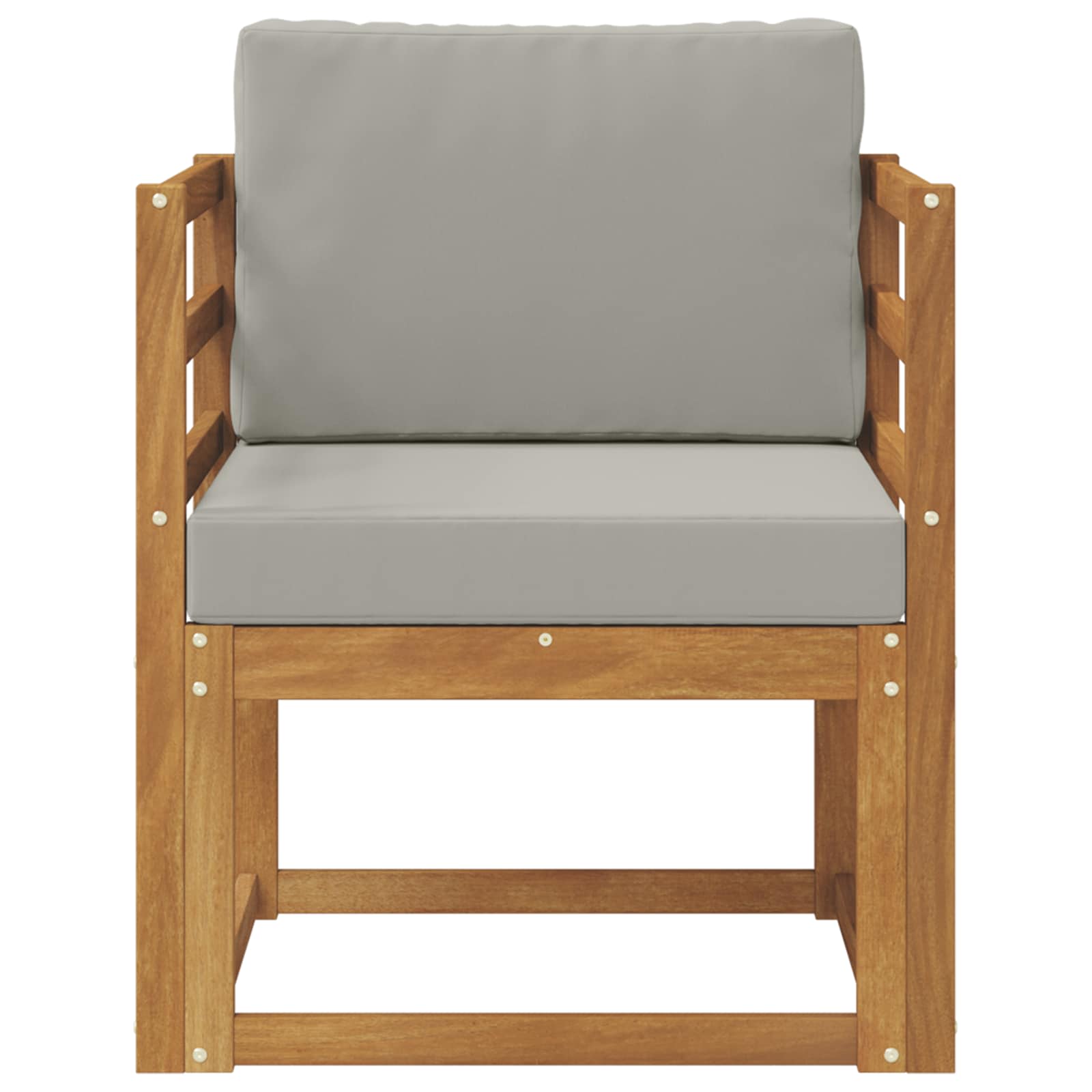 Thumbnail - vidaXL Outdoor-Sofa Massives Akazienholz und Polyester