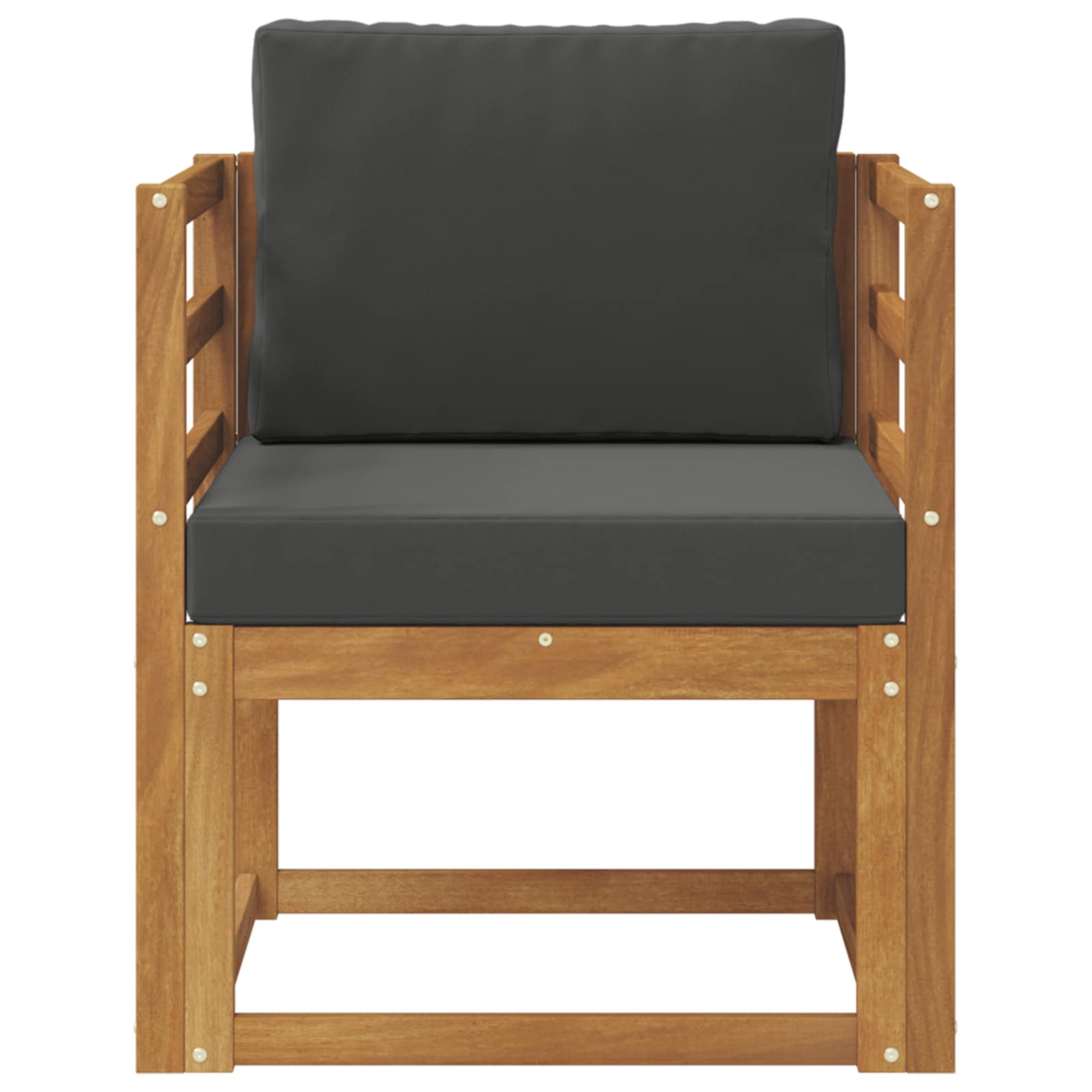 Tuinbank Massief Acaciahout en Polyester Naturel image 3