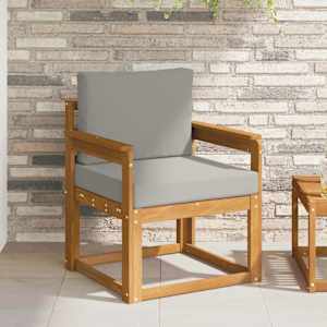 Zunanji kavč Masivno akacijevo les in poliester