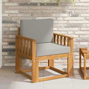 Zunanji kavč Masivno akacijevo les in poliester