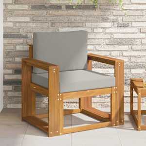 Zunanji kavč Masivno akacijevo les in poliester