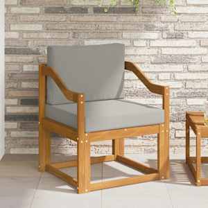 Zunanji kavč Masivno akacijevo les in poliester