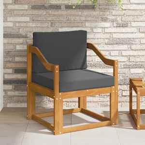 Zunanji kavč Masivno akacijevo les in poliester Naravna