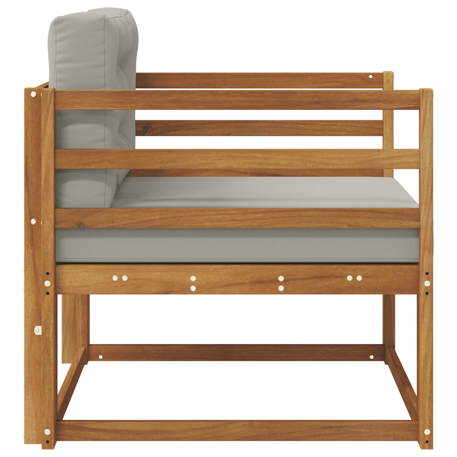 Buiten Midden Sofa Massief Acaciahout Naturel image 4