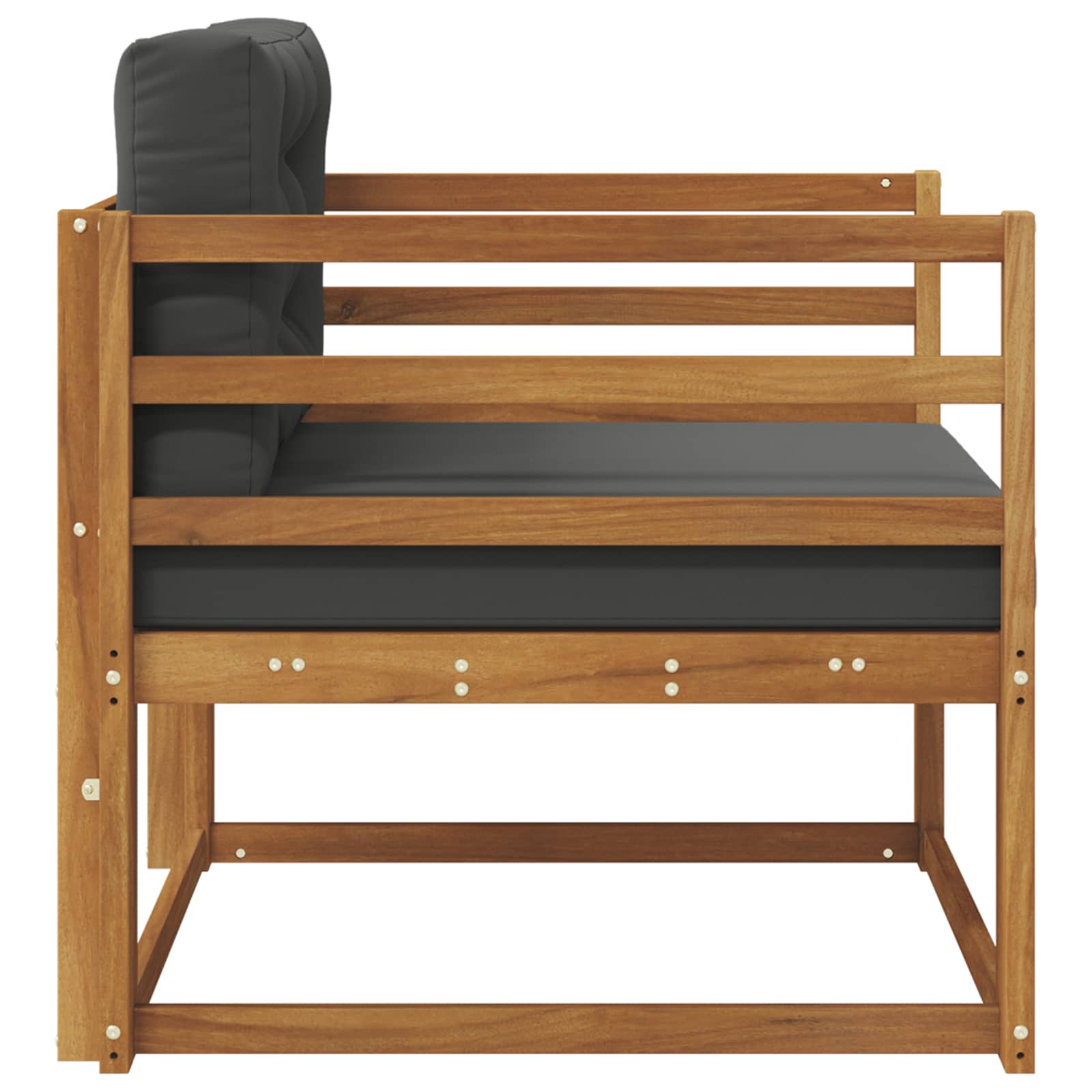 Buiten Midden Sofa Massief Acaciahout Naturel image 4