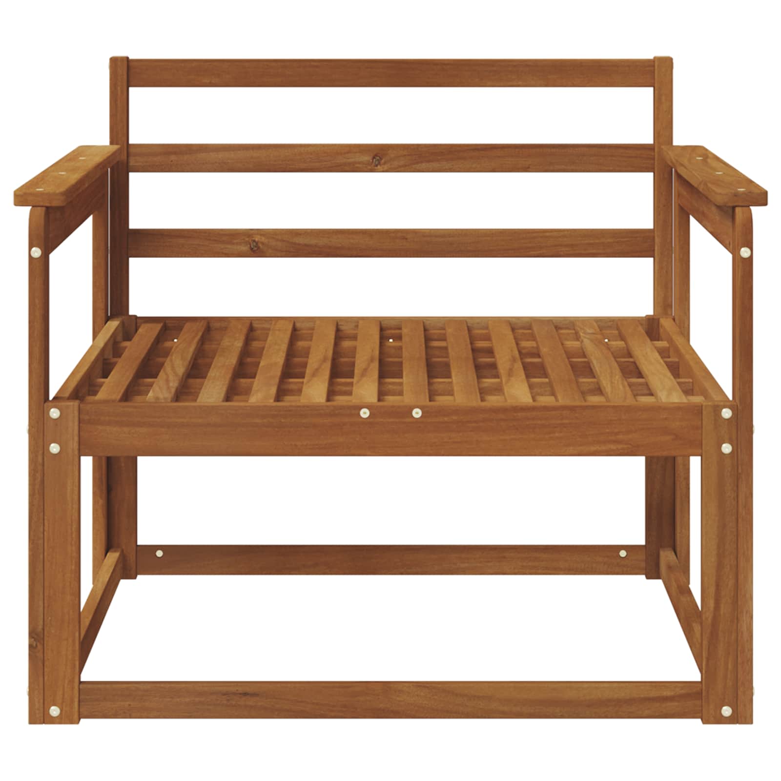 Buiten Midden Sofa Massief Acaciahout Naturel image 3