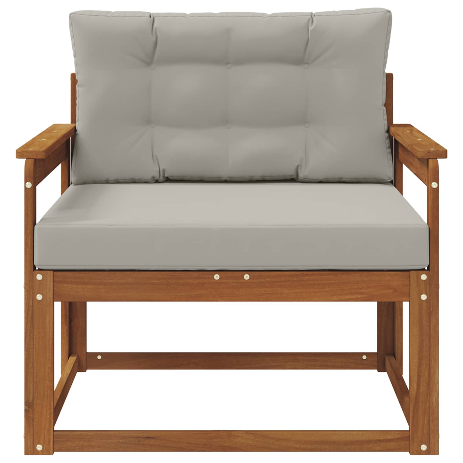 Buiten Midden Sofa Massief Acaciahout Naturel image 3