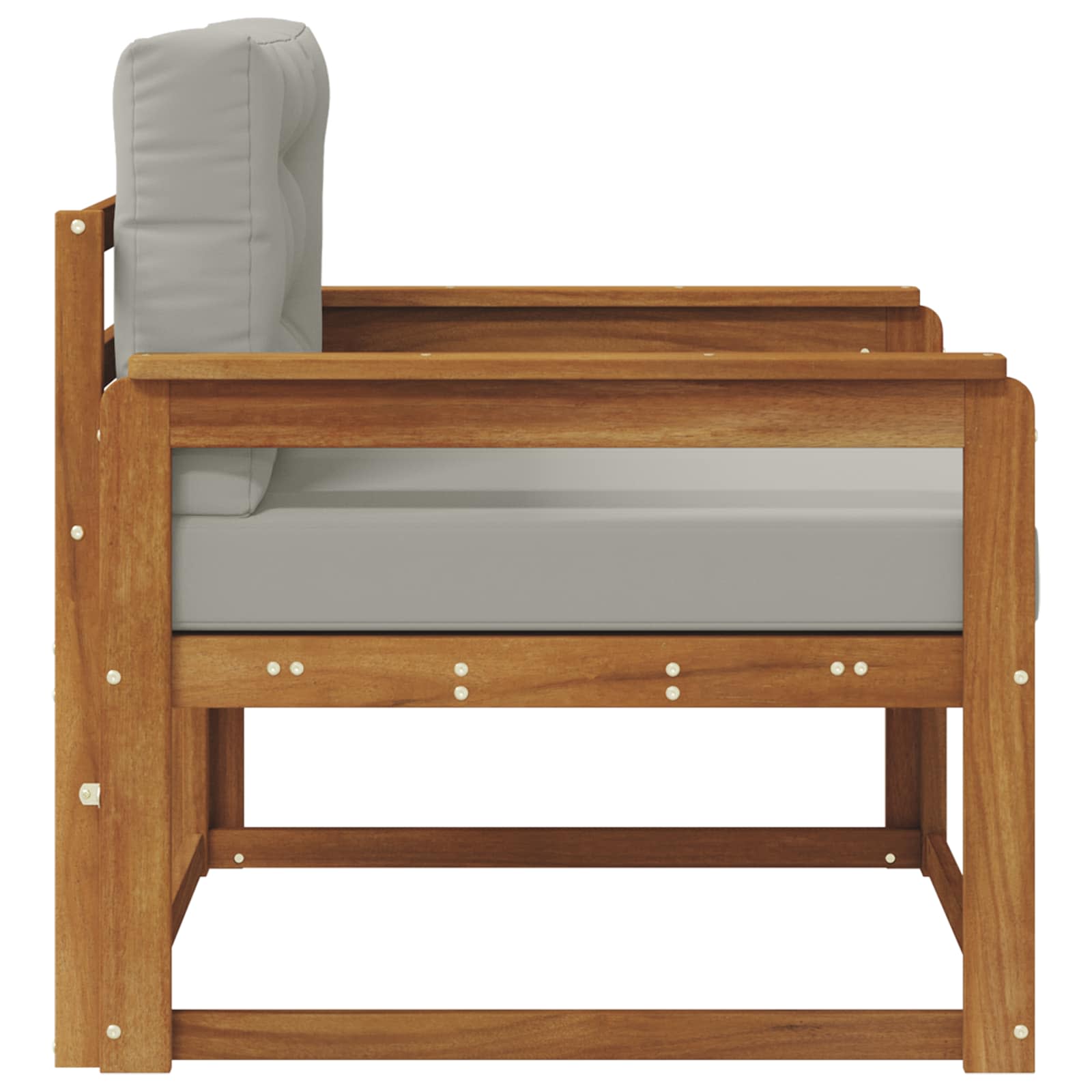 Buiten Midden Sofa Massief Acaciahout Naturel image 4