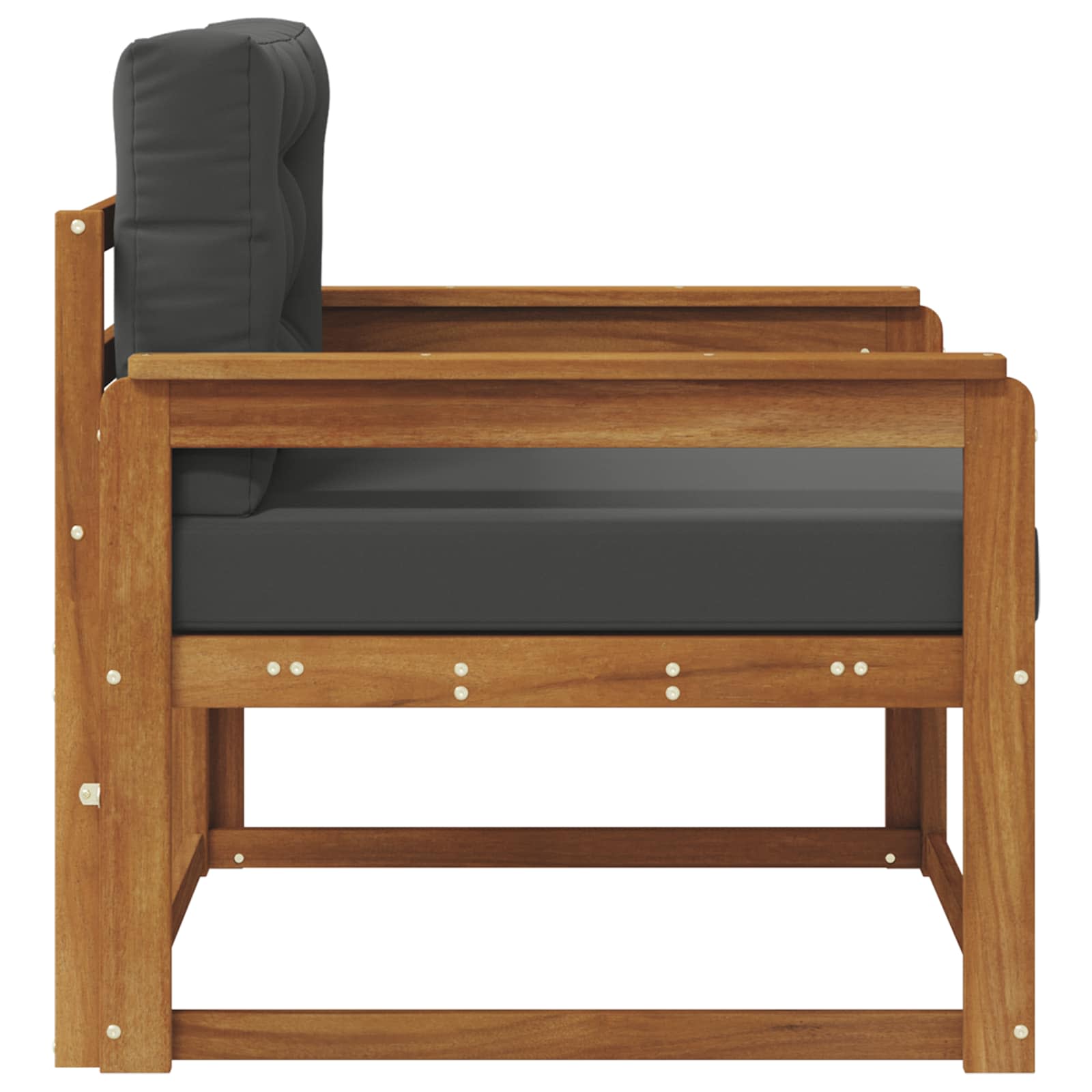 Buiten Midden Sofa Massief Acaciahout Naturel image 4