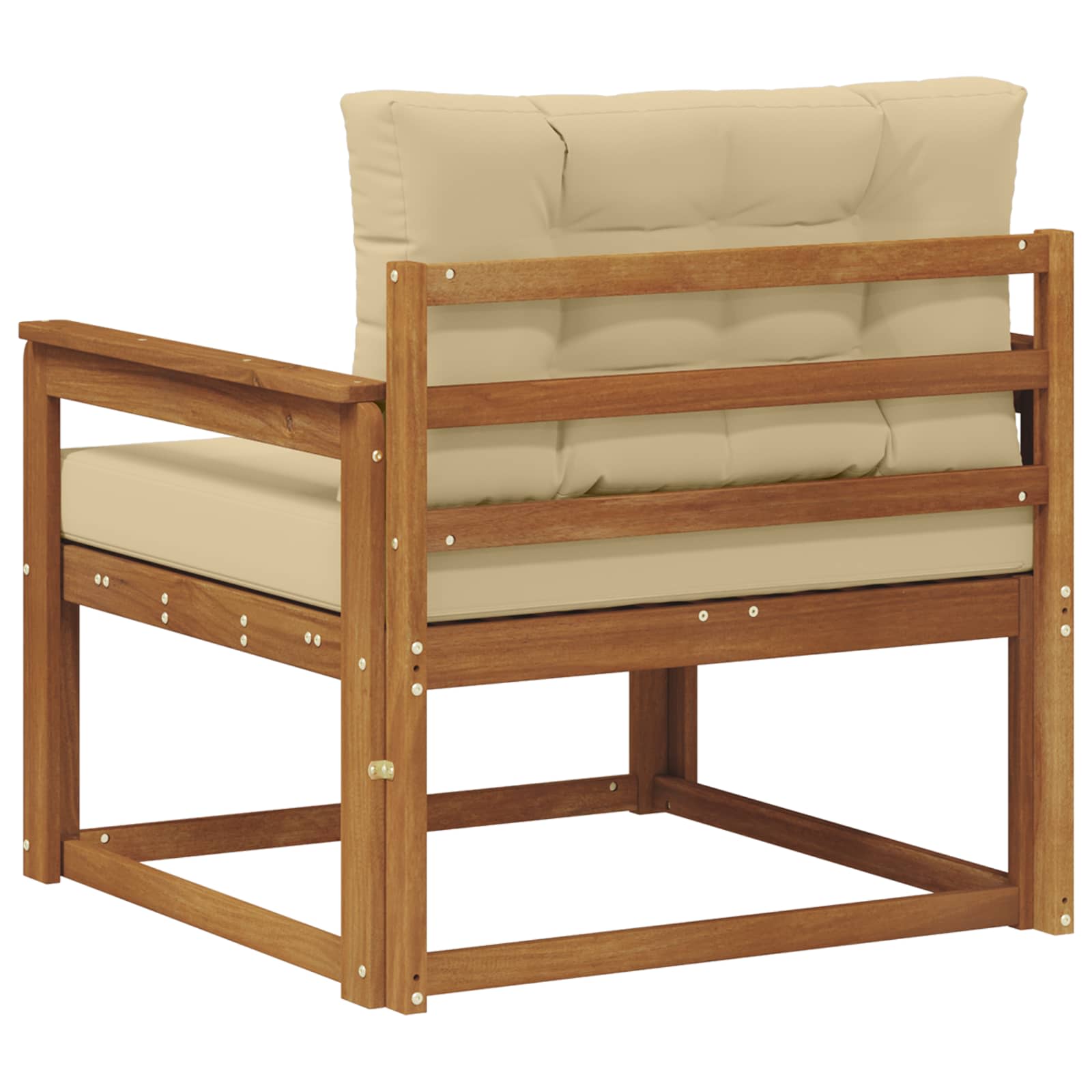 Buiten Midden Sofa Massief Acaciahout Naturel image 5