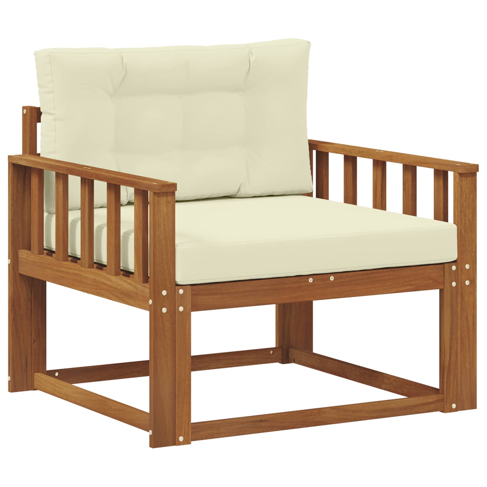 Buiten Midden Sofa Massief Acaciahout Naturel image 2