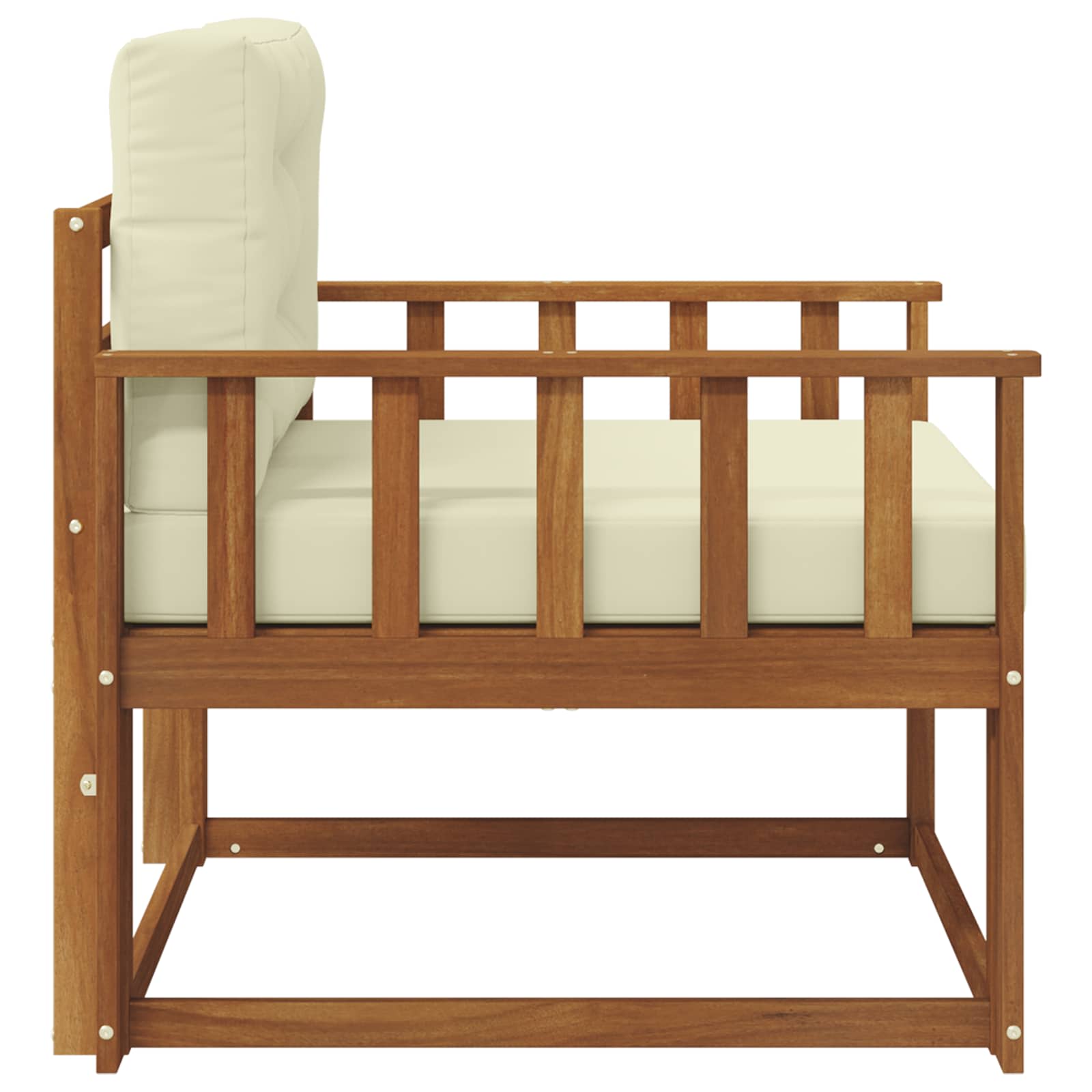 Buiten Midden Sofa Massief Acaciahout Naturel image 4