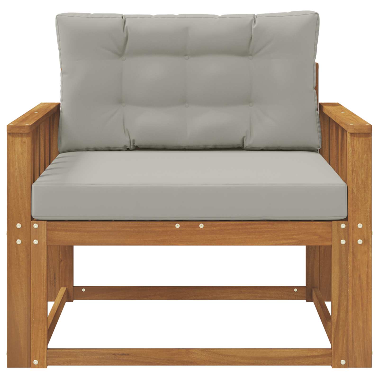 Buiten Midden Sofa Massief Acaciahout Naturel image 3