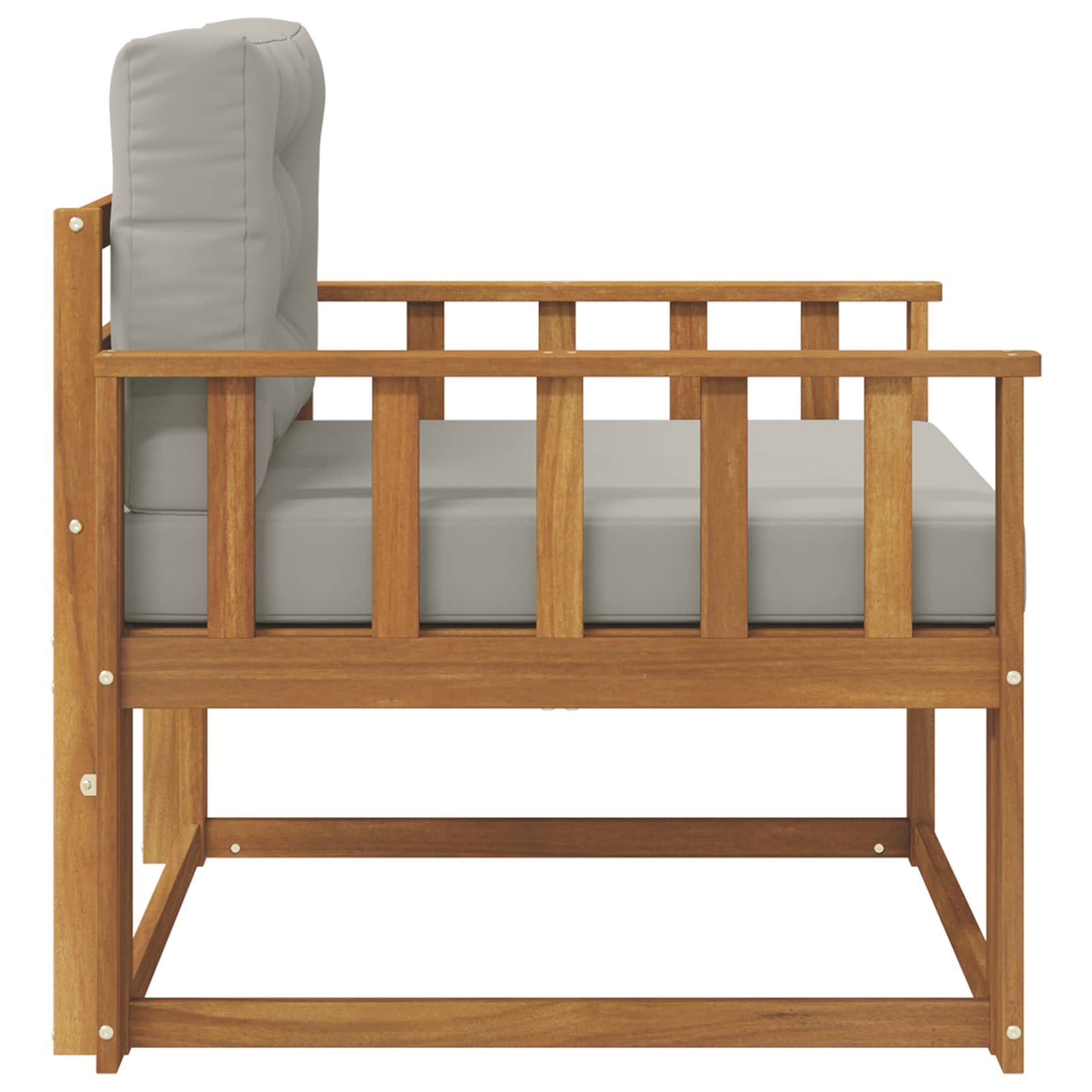 Buiten Midden Sofa Massief Acaciahout Naturel image 4