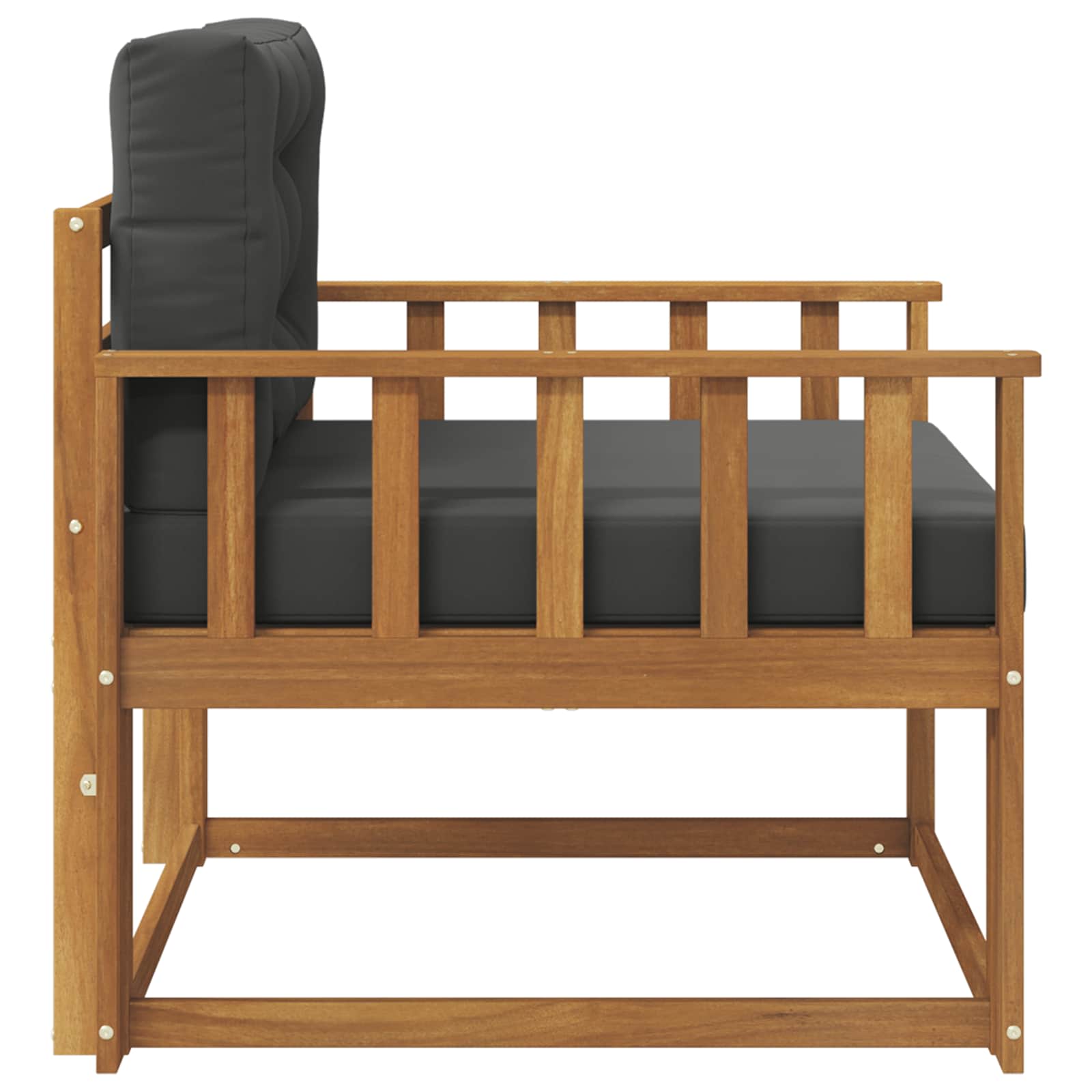 Buiten Midden Sofa Massief Acaciahout Naturel image 4