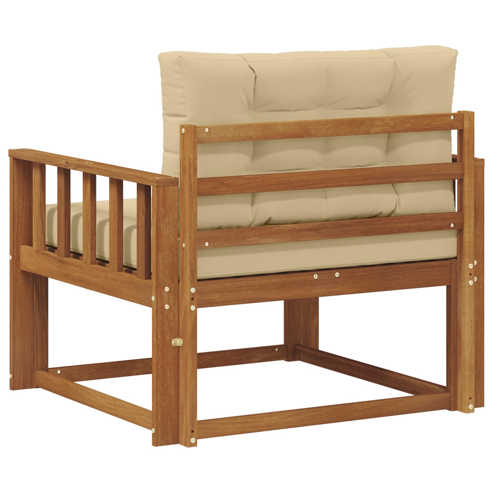 Buiten Midden Sofa Massief Acaciahout Naturel image 5